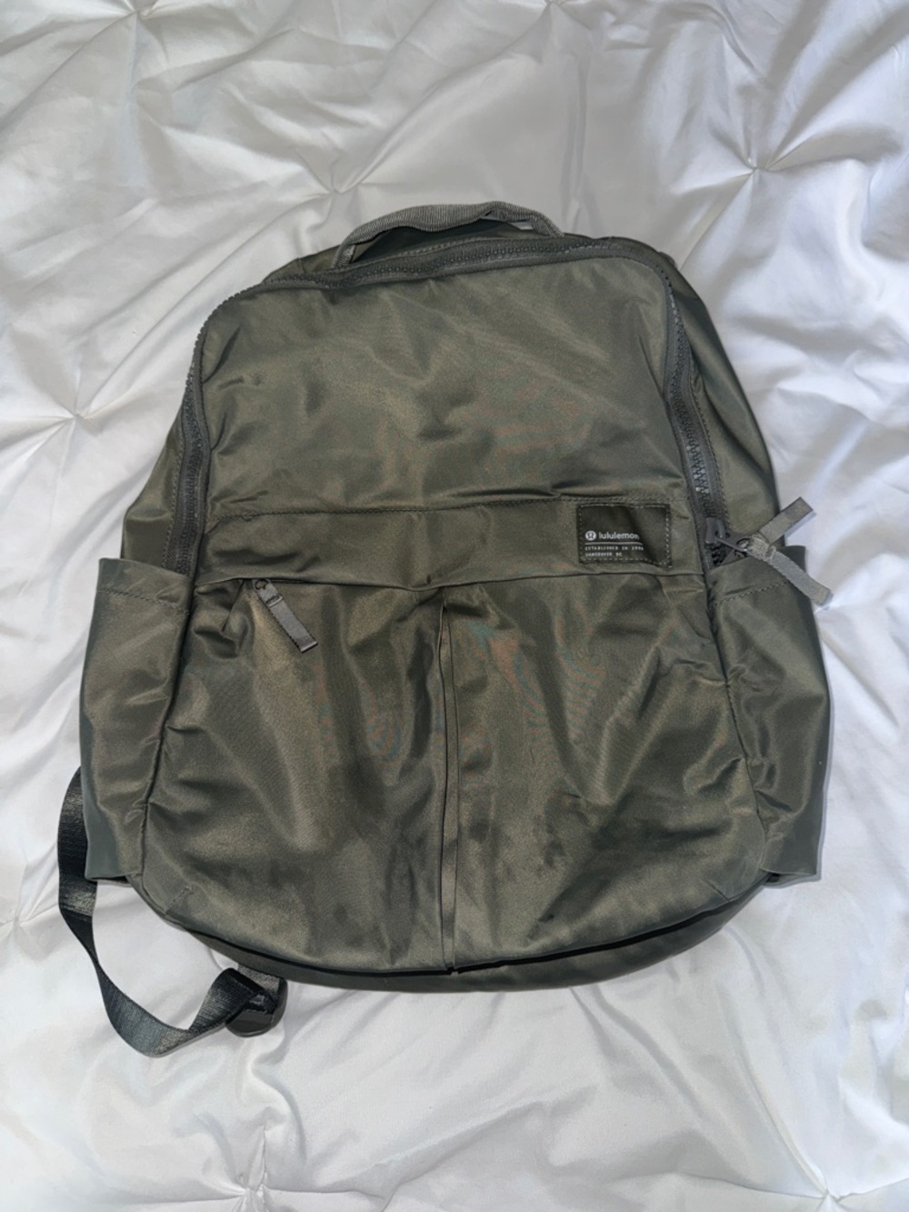 lululemon athletica Olive Green Compact Everyday Backpack